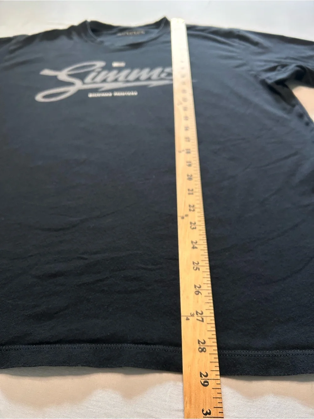 Simms XL Black Bozeman Montana Logo T-Shirt Fishing Graphic Tee - Picture 4 of 6